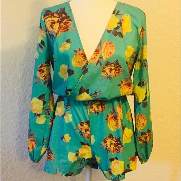 Flower Romper - Picture 1 of 2